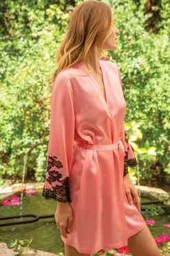 Marjolaine - Seiden Kimono - Rosa -Unterwäsche Rabatt 3GtF52NYCUTPHO 1280x1280