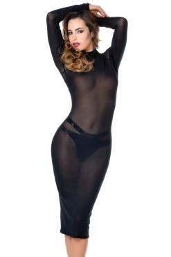 Patrice Catanzaro - Azia Robe Mesh - Schwarz -Unterwäsche Rabatt 5147 0 1280x1280