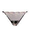 Ambra Lingerie - Platinum String Tanga - Schwarz Seta