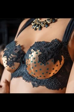 Ambra Lingerie - Jacquard Satin Push Up BH - Bronze -Unterwäsche Rabatt AMBRA LINGERIE JACQUARD PUSH UP BH BRONZE 10 1280x1280