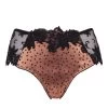 Ambra Lingerie - Jacquard Satin Shorty - Bronze