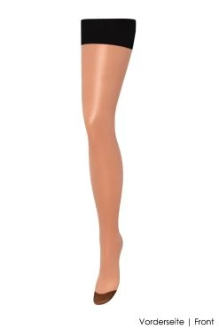 Bluebella - Strapsstrümpfe Mit Naht - Haut Schwarz -Unterwäsche Rabatt BLUEBELLA 41456 BACK SEAM LEG PLAIN TOP STOCKINGS BLACK 3 1280x1280