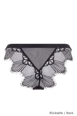 Bluebella - Arabella Brazilian Slip - Schwarz 16 Bluebella - Arabella Brazilian Slip - Schwarz -Unterwäsche Rabatt BLUEBELLA ARABELLA BRIEF 2 1280x1280