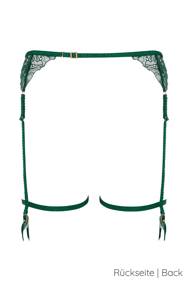 Bluebella - Astra Thigh Harness Strapsgürtel - Grün 8 Bluebella - Astra Thigh Harness Strapsgürtel - Grün – Bild 8