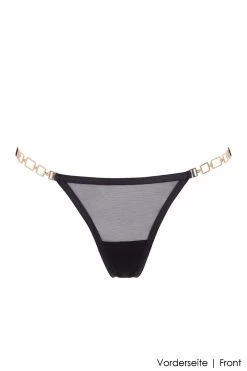 Bluebella - Calypso G-String - Schwarz -Unterwäsche Rabatt BLUEBELLA CALYPSO THONG BLACK GOLD 2 1280x1280