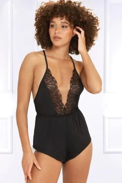 Bluebella - Carrie Teddy - Schwarz -Unterwäsche Rabatt BLUEBELLA CARRIE TEDDY 4 1280x1280