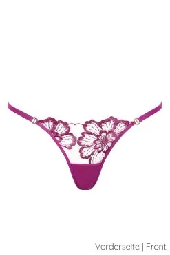 Bluebella - Catalina G-String - Lila 20 Bluebella - Catalina G-String - Lila -Unterwäsche Rabatt BLUEBELLA CATALINA THONG BRIGHT VIOLET SHEER 8 1280x1280
