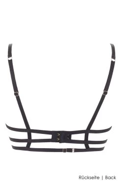 Bluebella - Edena Bügel BH - Schwarz -Unterwäsche Rabatt BLUEBELLA EDENA BRA 2 1280x1280