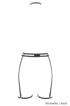 Bluebella - Edena Body Harness - Schwarz -Unterwäsche Rabatt BLUEBELLA EDENA SUSPENDER HARNESS 2 1280x1280