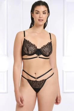 Bluebella - Hallie Bügel BH - Schwarz -Unterwäsche Rabatt BLUEBELLA HALLIE BRA BLACK 5 1280x1280