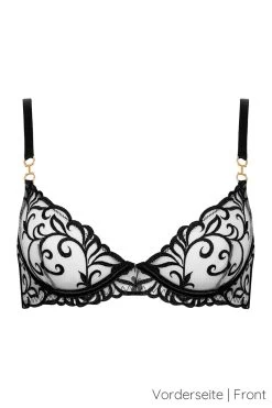 Bluebella - Harriet Bügel BH - Schwarz -Unterwäsche Rabatt BLUEBELLA HARRIET BH BLACK SHEER 9 1280x1280