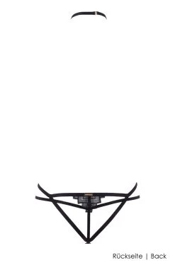 Bluebella - Lana Harness String - Schwarz -Unterwäsche Rabatt BLUEBELLA LANA HARNESS BRIEF BLACK 2 1280x1280