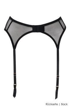 Bluebella - Marseille Strumpfgürtel - Schwarz -Unterwäsche Rabatt BLUEBELLA MARSEILLE SUSPENDER BLACK 2 1280x1280