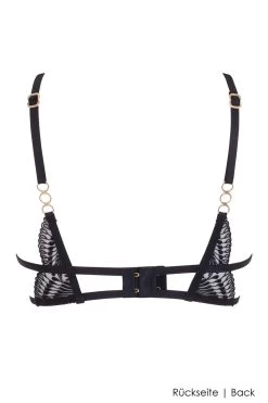 Bluebella - Rafaela Balconette BH - Schwarz -Unterwäsche Rabatt BLUEBELLA RAFAELA BRA BLACK 3 1280x1280