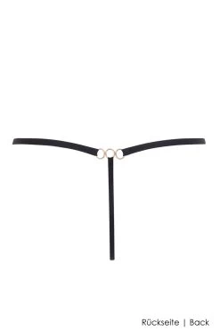 Bluebella - Rafaela G-String - Schwarz -Unterwäsche Rabatt BLUEBELLA RAFAELA THONG BLACK 2 1280x1280