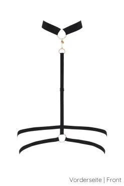 Bluebella - Simone Harness - Schwarz Gold -Unterwäsche Rabatt BLUEBELLA SIMONE HARNESS BLACK 1 1280x1280