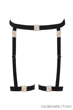 Bluebella - Thalia Thigh Harness - Schwarz -Unterwäsche Rabatt BLUEBELLA THALIA THIGH HARNESS BLACK 3 1280x1280