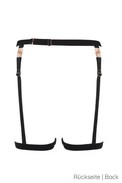 Bluebella - Thalia Thigh Harness - Schwarz -Unterwäsche Rabatt BLUEBELLA THALIA THIGH HARNESS BLACK 4 1280x1280