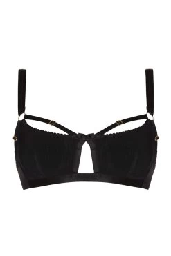 Bordelle Lingerie - Bondage Belle Soft Cup Bra - Schwarz -Unterwäsche Rabatt BORDELLE BONDAGE BELLE SOFT CUP BRA SCHWARZ 6 1280x1280