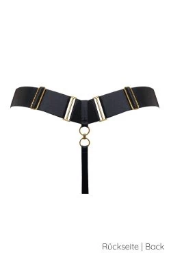 Bordelle Lingerie - Cadi Thong - Schwarz -Unterwäsche Rabatt BORDELLE LINGERIE CADI THONG SCHWARZ 9 1280x1280