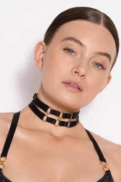 Bordelle Lingerie - Circe Collar - Schwarz
