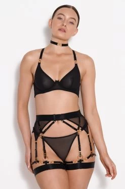 Bordelle Lingerie - Circe Garters Set - Schwarz -Unterwäsche Rabatt BORDELLE LINGERIE CIRCE GARTERS SCHWARZ 6lmY5QUNoKnfPO 1280x1280