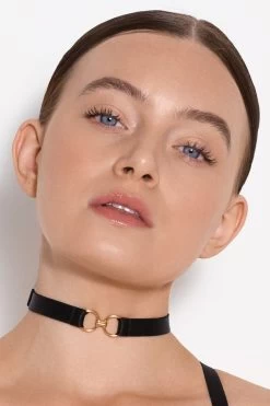 Bordelle Lingerie - Circe Strap Collar - Schwarz