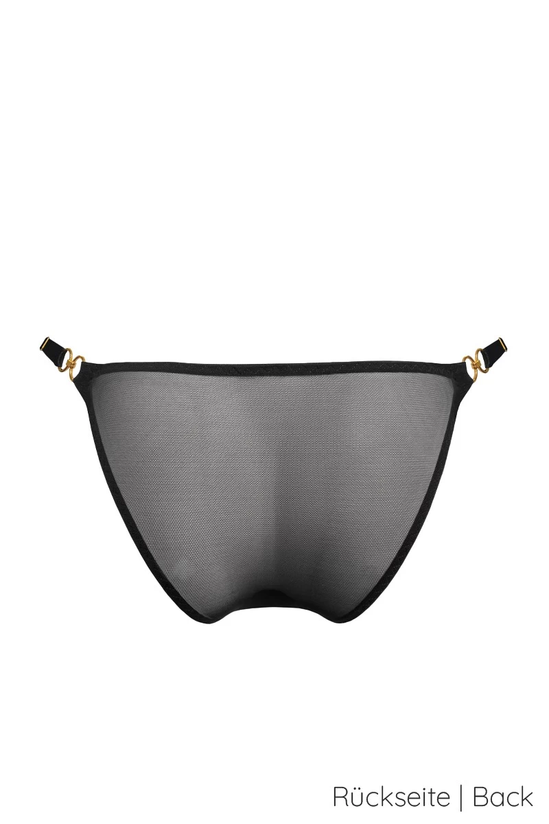 Bordelle Lingerie - Dia Brazilian Brief - Schwarz 8 Bordelle Lingerie - Dia Brazilian Brief - Schwarz – Bild 8