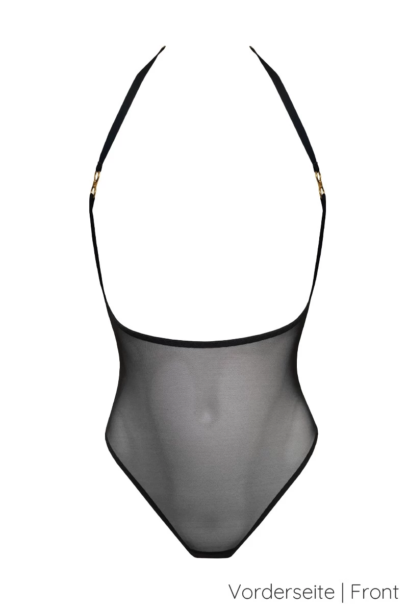 Bordelle Lingerie - Dia Cupless Body Ouvert - Schwarz 5 Bordelle Lingerie - Dia Cupless Body Ouvert - Schwarz – Bild 5