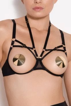 Bordelle Lingerie - Dia Ouvert Wire Bra - Schwarz