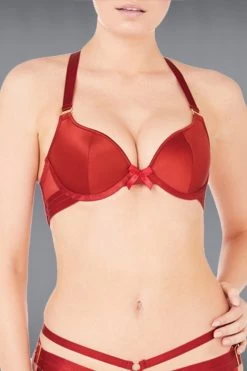 Bordelle Lingerie - Push Up Bra - Rot