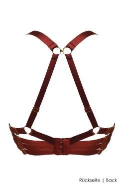 Bordelle Lingerie - Push Up Bra - Rot -Unterwäsche Rabatt BORDELLE LINGERIE SIGNATURES PUSH UP BRA RED 7 1280x1280