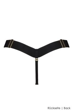 Bordelle Lingerie - Ula Thong - Schwarz -Unterwäsche Rabatt BORDELLE LINGERIE THONG BLACK 2 1280x1280