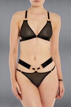 Bordelle Lingerie - Ula Brief - Schwarz -Unterwäsche Rabatt BORDELLE LINGERIE ULLA BRIEF BLACK 4 1280x1280