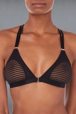 Bordelle Lingerie - Scala Soft Cup Bra Triangel BH - Schwarz 16 Bordelle Lingerie - Scala Soft Cup Bra Triangel BH - Schwarz -Unterwäsche Rabatt BORDELLE SCALA SOFT CUP BRA 4 1280x1280