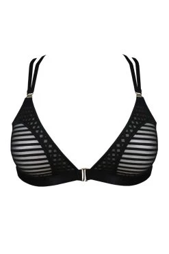 Bordelle Lingerie - Scala Soft Cup Bra Triangel BH - Schwarz