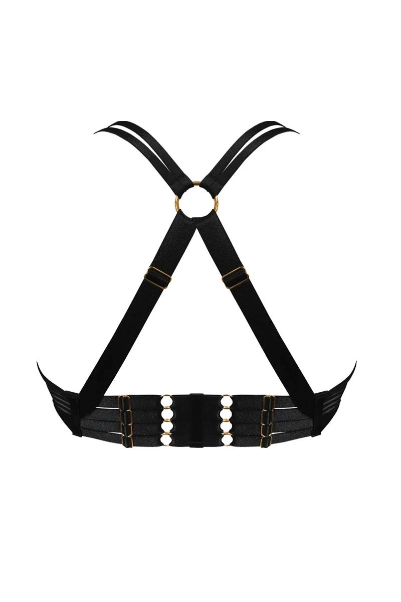 Bordelle Lingerie - Scala Soft Cup Bra Triangel BH - Schwarz 2 Bordelle Lingerie - Scala Soft Cup Bra Triangel BH - Schwarz – Bild 2