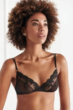 Bracli - Bella Bra Triangel BH - Schwarz -Unterwäsche Rabatt BRACLI BELLA BRA BLACK 1 1280x1280