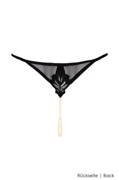 Bracli - London G-String / Perlenstring - Schwarz -Unterwäsche Rabatt BRACLI LONDON GSTRING 9 1280x1280
