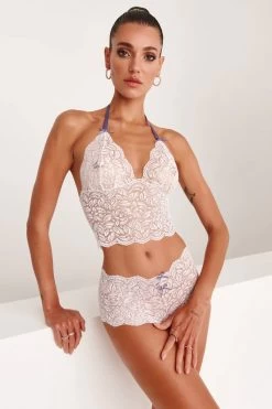 Bracli - Paris Sky Bra Bustier BH - Weiss Blau -Unterwäsche Rabatt BRACLI PARIS SKY BRA WEIss BLAU 4 1280x1280