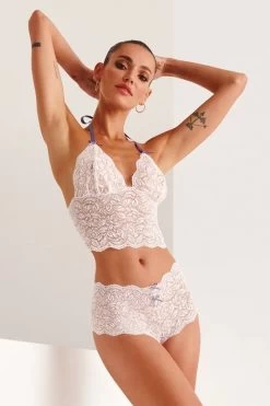 Bracli - Paris Sky Bra Bustier BH - Weiss Blau -Unterwäsche Rabatt BRACLI PARIS SKY BRA WEIss BLAU 9 1280x1280