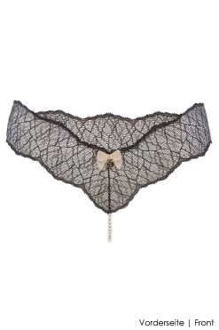 Bracli - Sydney Single Perlenstring - Schwarz -Unterwäsche Rabatt BRACLI SYDNEY SINGLE 2041 BLACK 1 1280x1280