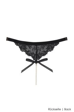 Bracli - Vienna G-String / Perlenstring - Schwarz -Unterwäsche Rabatt BRACLI VIENNA G STRING 11 1280x1280