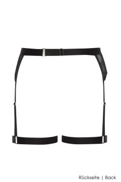 Bracli - Vienna Harness Strapse - Schwarz -Unterwäsche Rabatt BRACLI VIENNA HARNESS GARTER 9 1280x1280