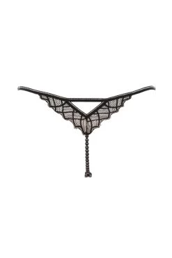 Bracli - Manhattan G String Perlenstring - Schwarz -Unterwäsche Rabatt Bracli Manhattan G String 10 1280x1280