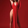 Maison Catanzaro - Isabella Lycra Robe - Rot