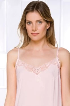 Coemi - Aurora Micromodal Negligee - Rosa -Unterwäsche Rabatt COEMI AURORA SHORT NIGHTDRESS 1 1280x1280