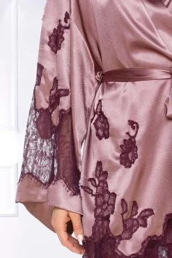 Coemi - Ayana Satin Morgenmantel - Puder -Unterwäsche Rabatt COEMI AYANA KIMONO DUSTY PINK 6uwElIJg414VUv 1280x1280