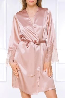 Coemi - Federica Satin Kimono - Puder