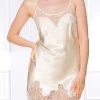 Coemi - Federica Satin Negligee - Champagner